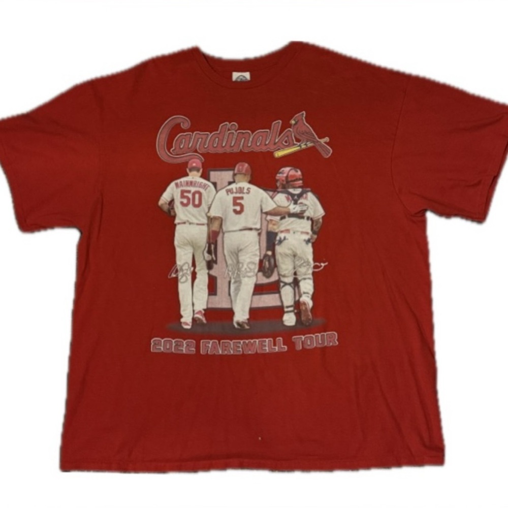 NWOT Unisex 2022 St. Louis Cardinals Farewell ss tee sz 2x